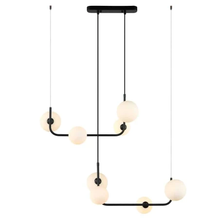 Lampa designerska wisząca FERRAND MDM-4123/8 BK - Italux